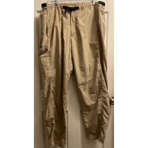 Patagonia M's Gi III Pants Mens Large Beige Regular Fit Elastic Waist  2XLg